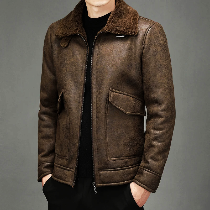 Nirvana Leather Jacket – Classic Men’s Biker Style Outerwear