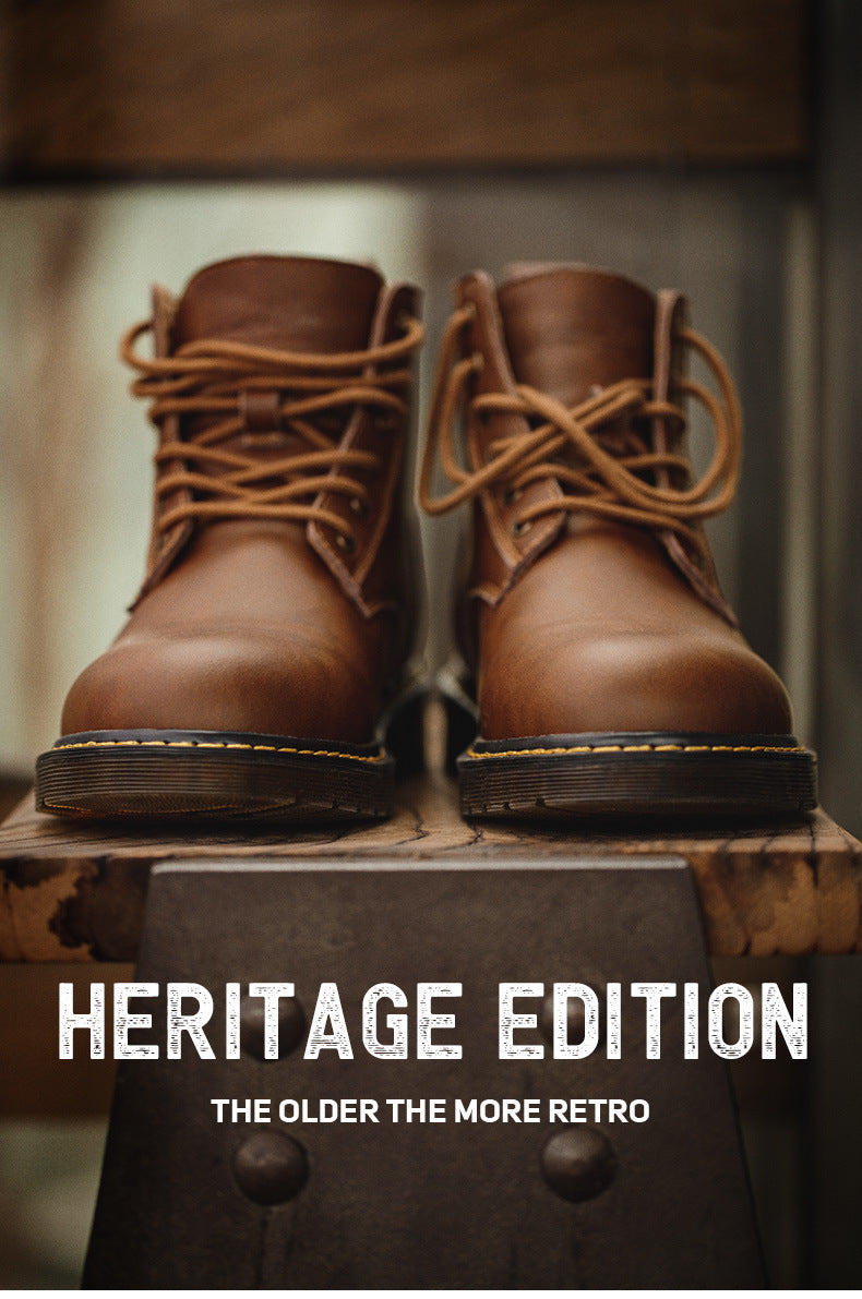 Ronan | Leather Boots – Men’s Classic Ankle Boots with Timeless Design