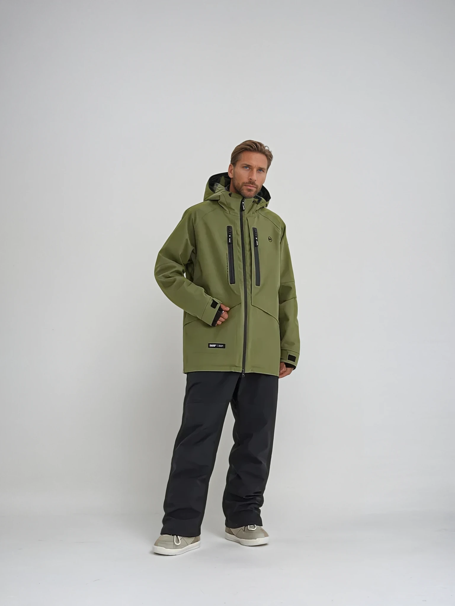 Men’s Insulated Jacket – Warm Winter Outdoor Coat with Hood