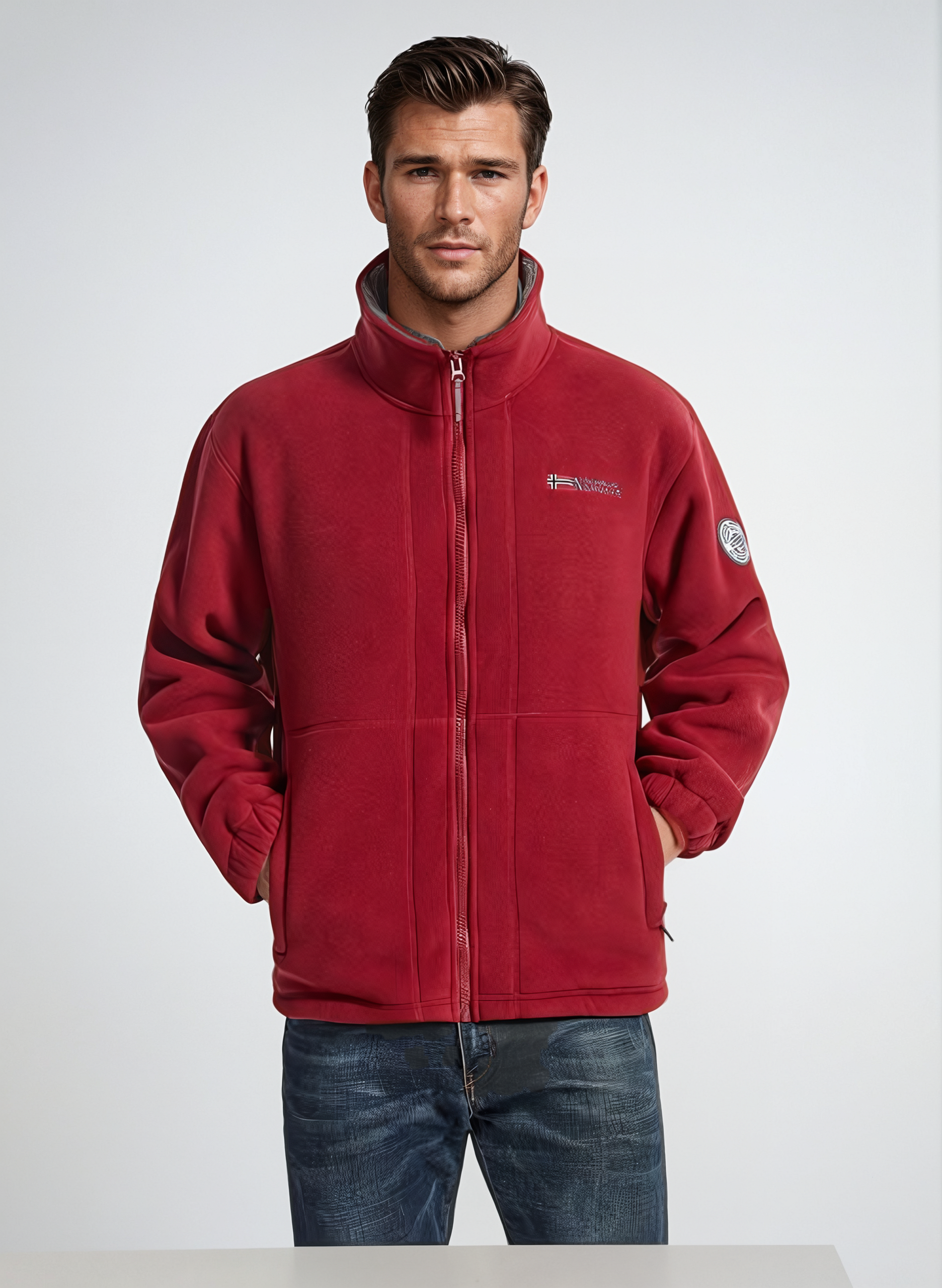 Norway Premium Fleece Zip Jacket Vest | Warm Polar Teddyfell Unisex