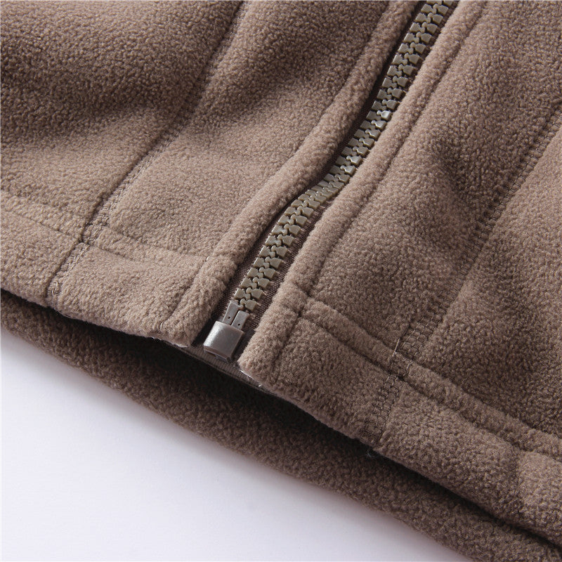 Norway Premium Fleece Zip Jacket Vest | Warm Polar Teddyfell Unisex