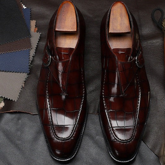 Men’s Strap Loafers – Classic Business Formal Dress Shoes