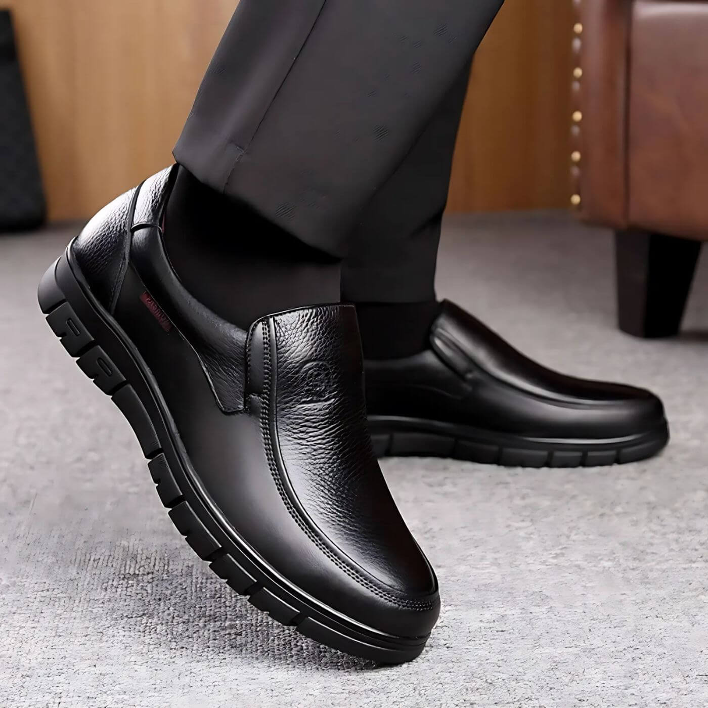 Men's Orthopedic Shoes – Comfortable Support for Pain Relief, Non-Slip Design