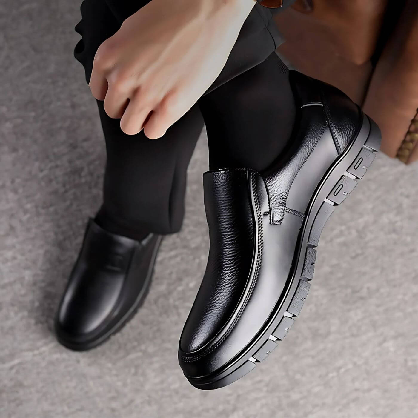 Men's Orthopedic Shoes – Comfortable Support for Pain Relief, Non-Slip Design