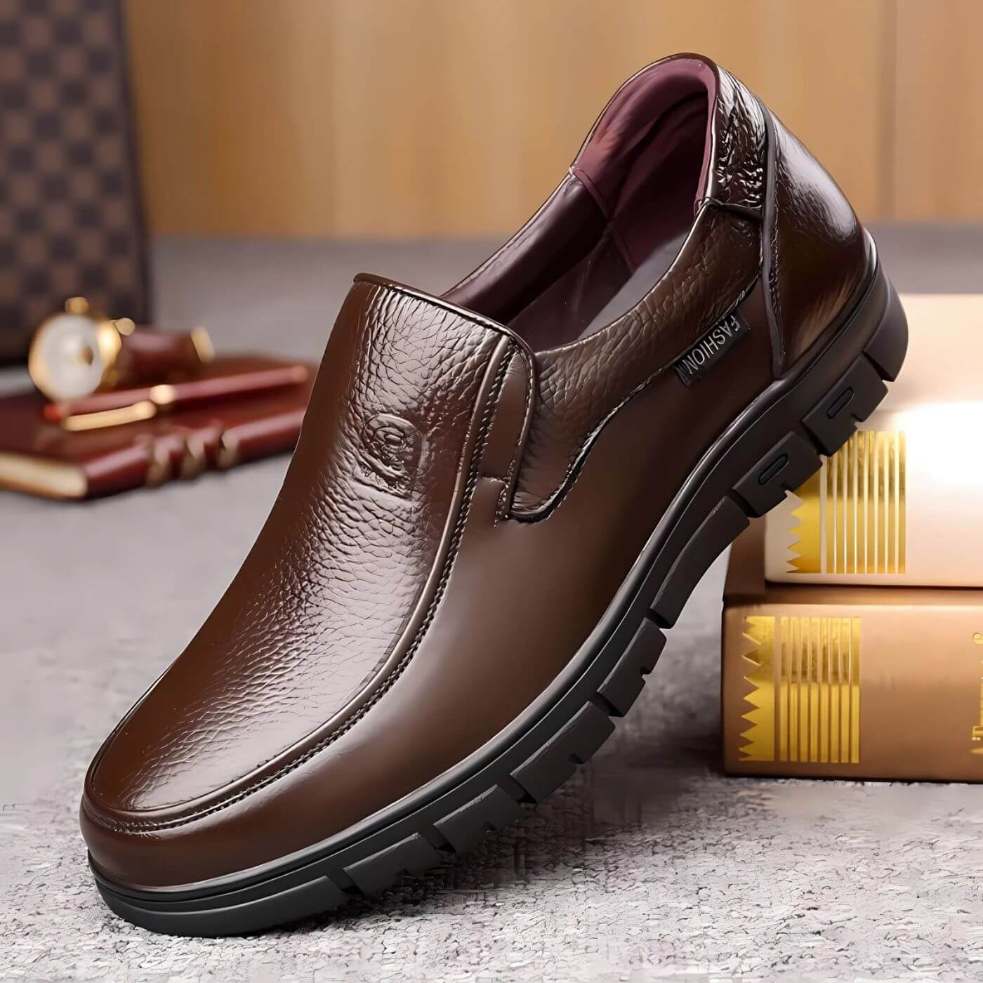 Men's Orthopedic Shoes – Comfortable Support for Pain Relief, Non-Slip Design
