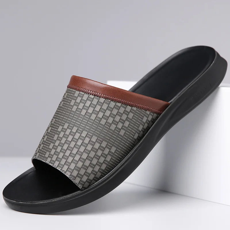 DolceVita Woven Sandals – Men’s Casual Leather-Style Sandals with Comfortable Breathable Design