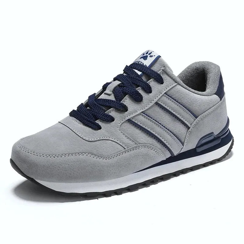 Riley - Men's Casual Sneakers in Breathable Artificial Leather for Outdoor Use