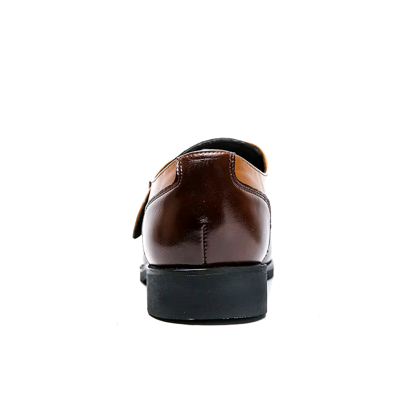 Duncan Chambers Single Monk Strap Shoes – Classic Men’s Dress Shoes
