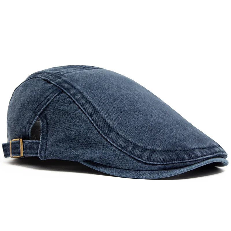 Vintage Buckle Cap – Classic Adjustable Retro-Style Hat