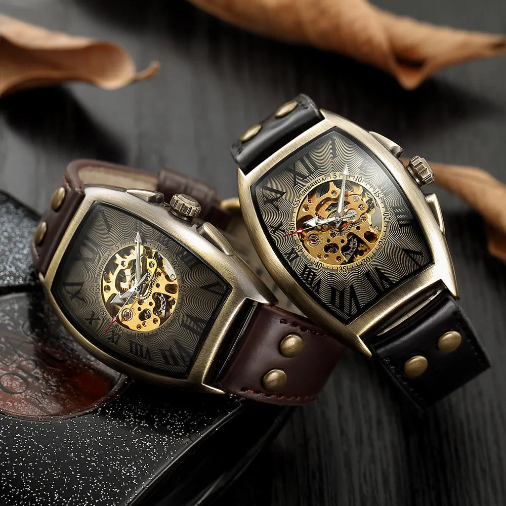 Neoteric Men Vintage Outdoor Leather Watch