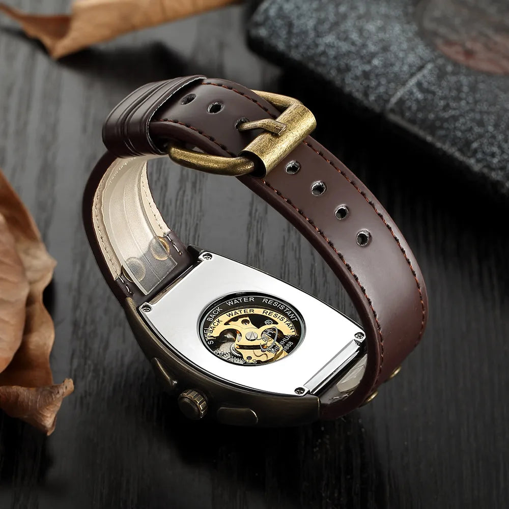 Neoteric Men Vintage Outdoor Leather Watch