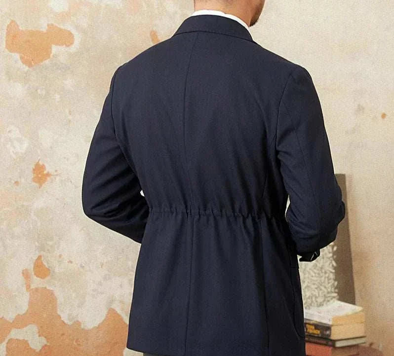 Old Money Vintage Coat for Men – Classic Autumn Jacket