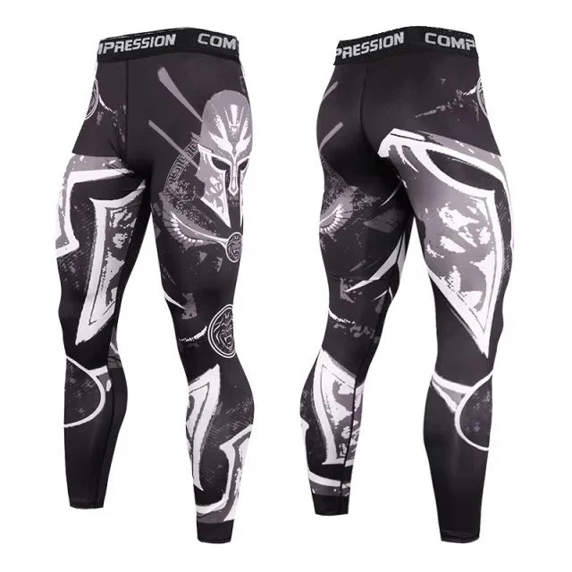 CoreFlex Men's Compression Training Leggings - Performance Sportswear