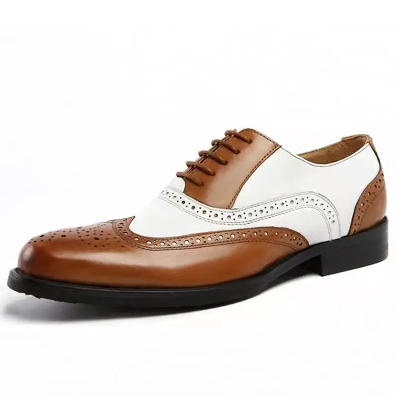 Classic Lace-Up Men’s Dress Shoes – Formal Business Leather Style