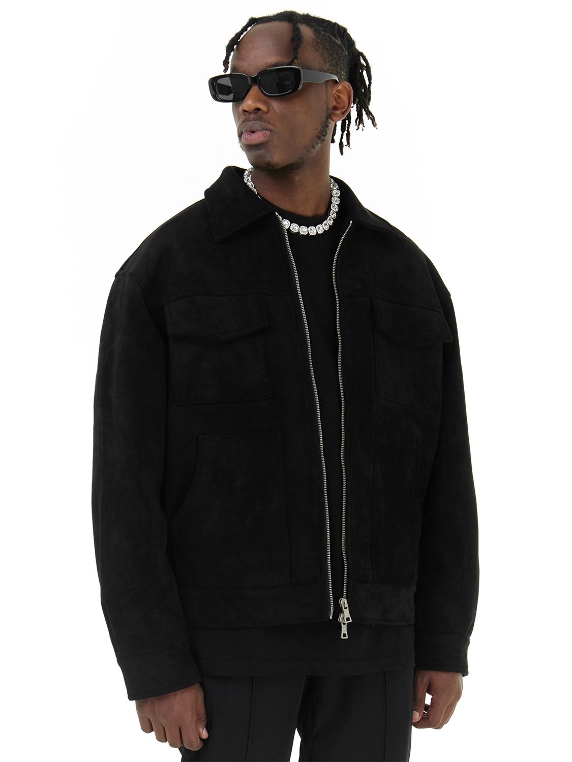 Lucas | Vintage Streetwear Suede Jacket – Casual Retro-Inspired Men’s Outerwear