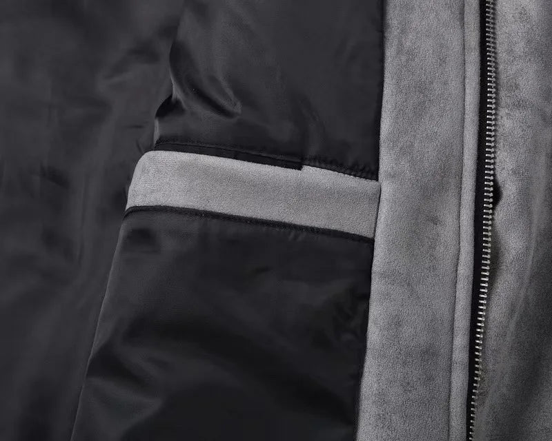 Lucas | Vintage Streetwear Suede Jacket – Casual Retro-Inspired Men’s Outerwear