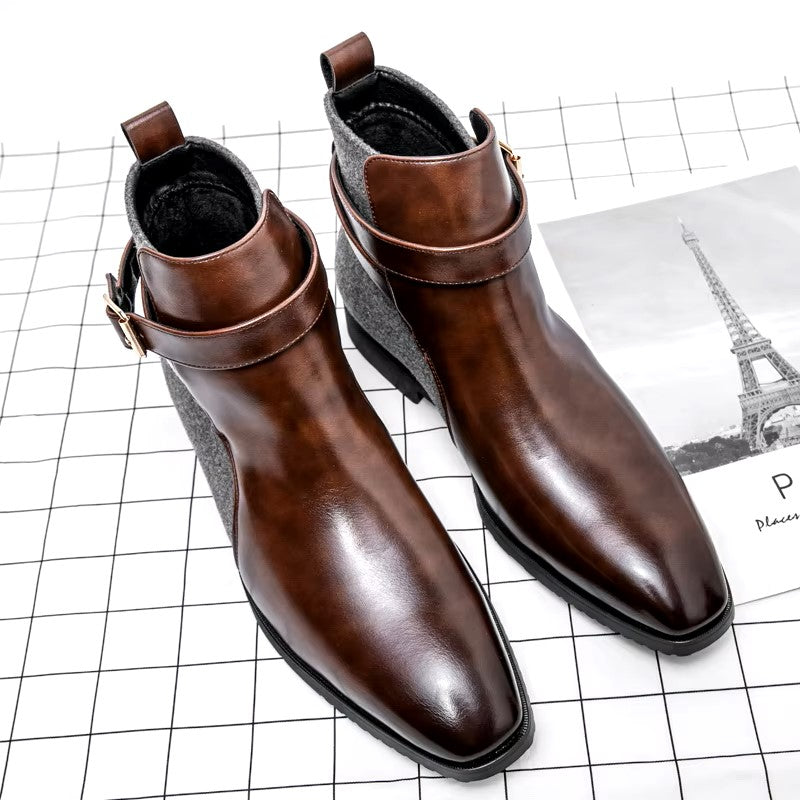 Charles Harrington Harness Leather Boots – Classic Men’s Luxury Boots
