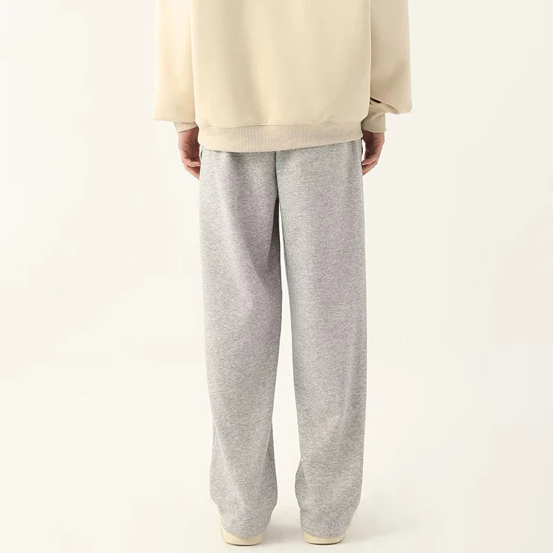 Men’s Straight Fit Joggers – Casual Drawstring Pants with Comfortable Relaxed Style
