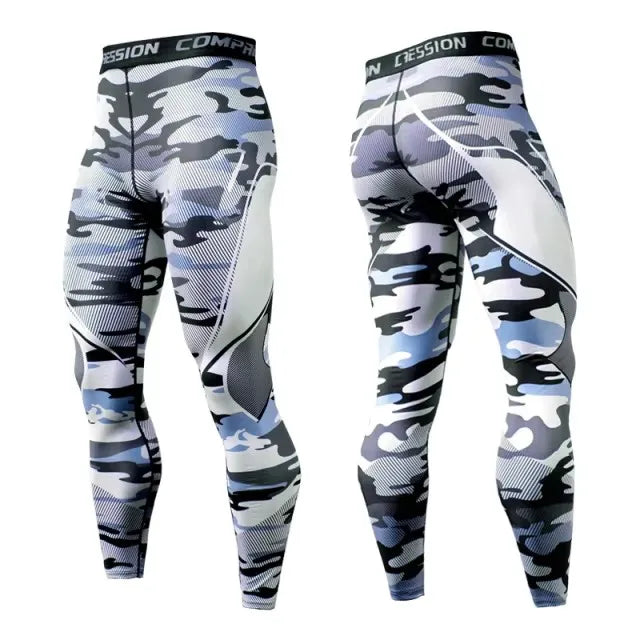 CoreFlex Men's Compression Training Leggings - Performance Sportswear