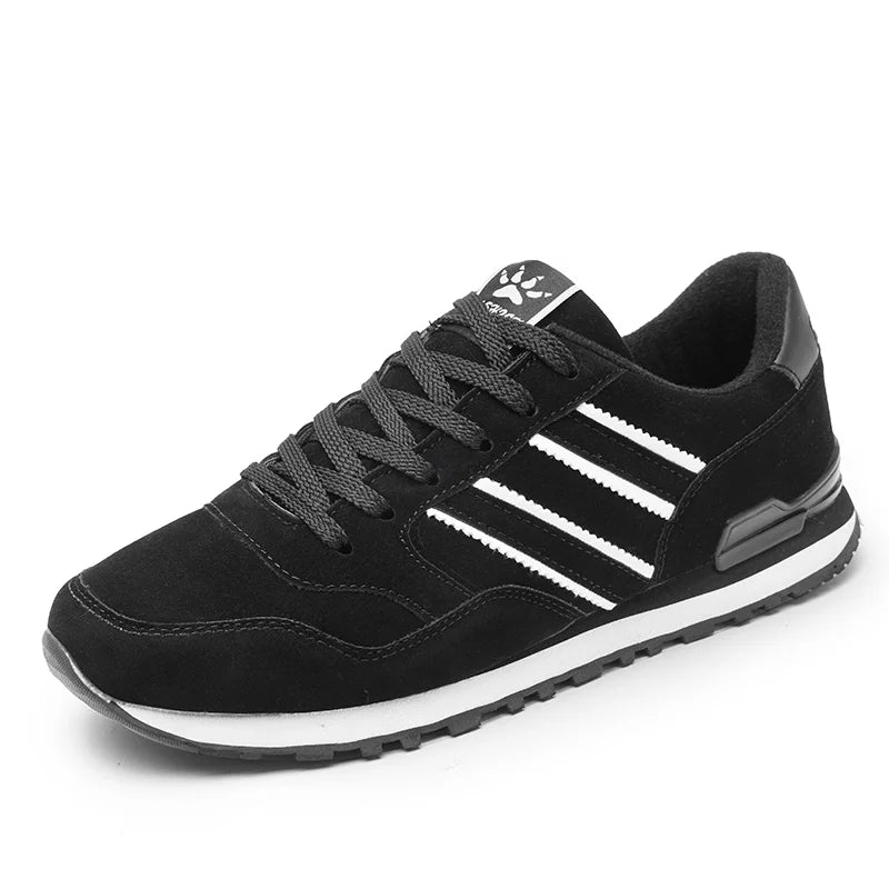 Riley - Men's Casual Sneakers in Breathable Artificial Leather for Outdoor Use