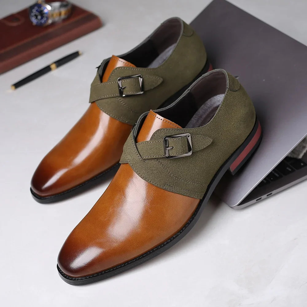 Luca Mancini Leather Dress Shoes – Classic Men’s Formal Footwear