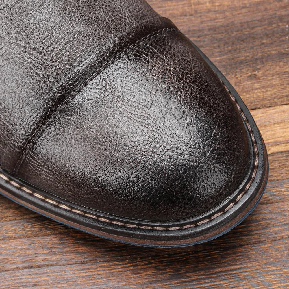 Frontier Leather Boots – Durable Men’s Classic Outdoor Footwear