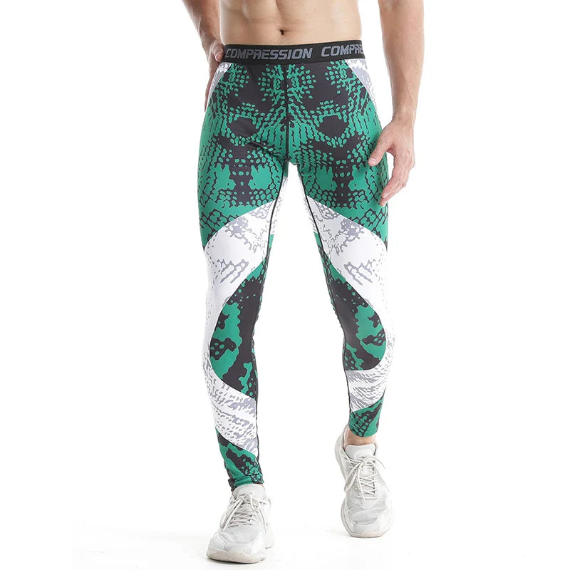 CoreFlex Men's Compression Training Leggings - Performance Sportswear