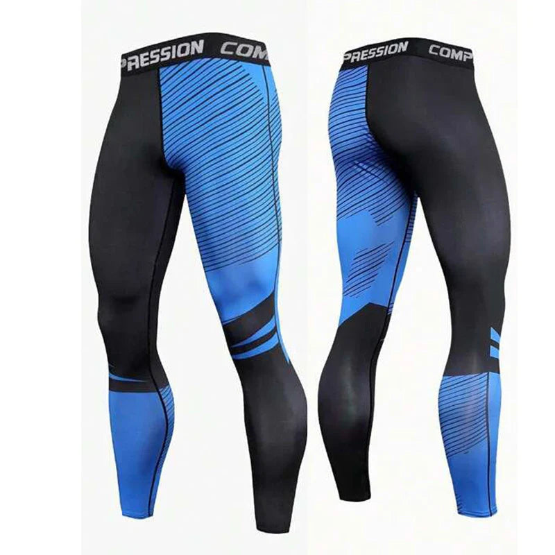 CoreFlex Men's Compression Training Leggings - Performance Sportswear