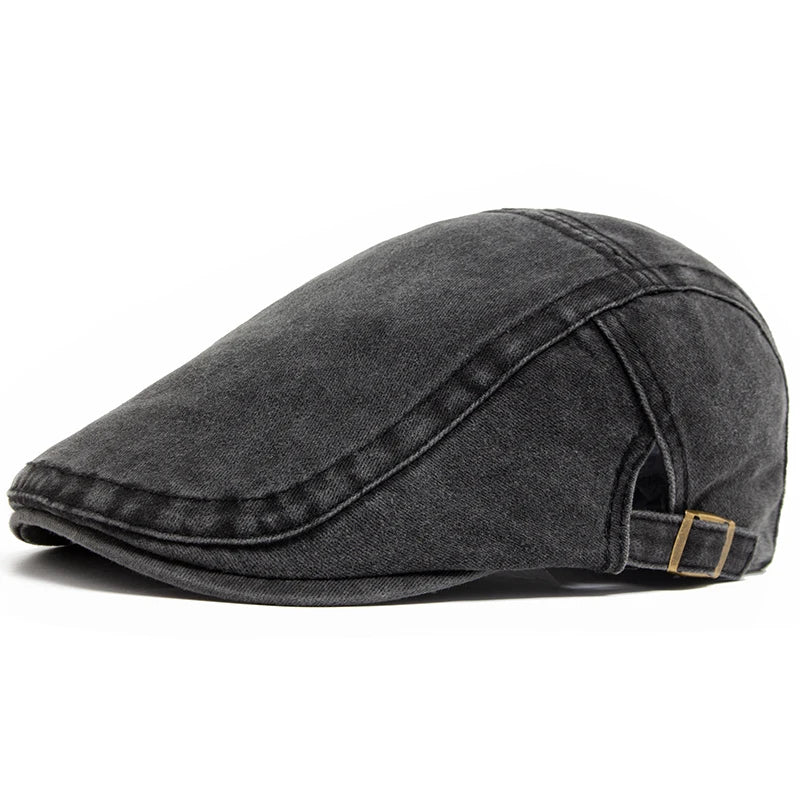 Vintage Buckle Cap – Classic Adjustable Retro-Style Hat