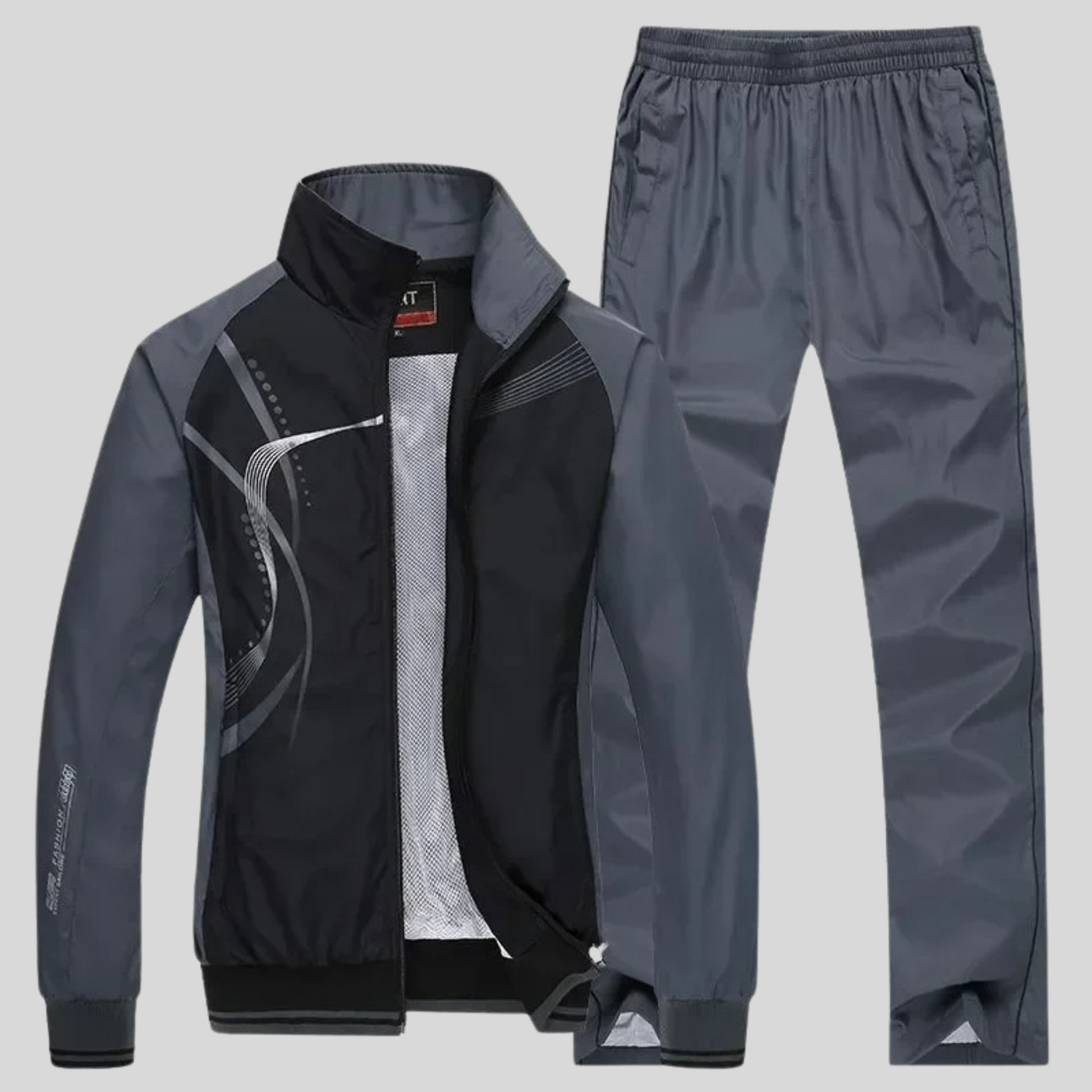 Men’s Sportswear Set – Two-Piece Athletic Tracksuit for Training and Casual Wear