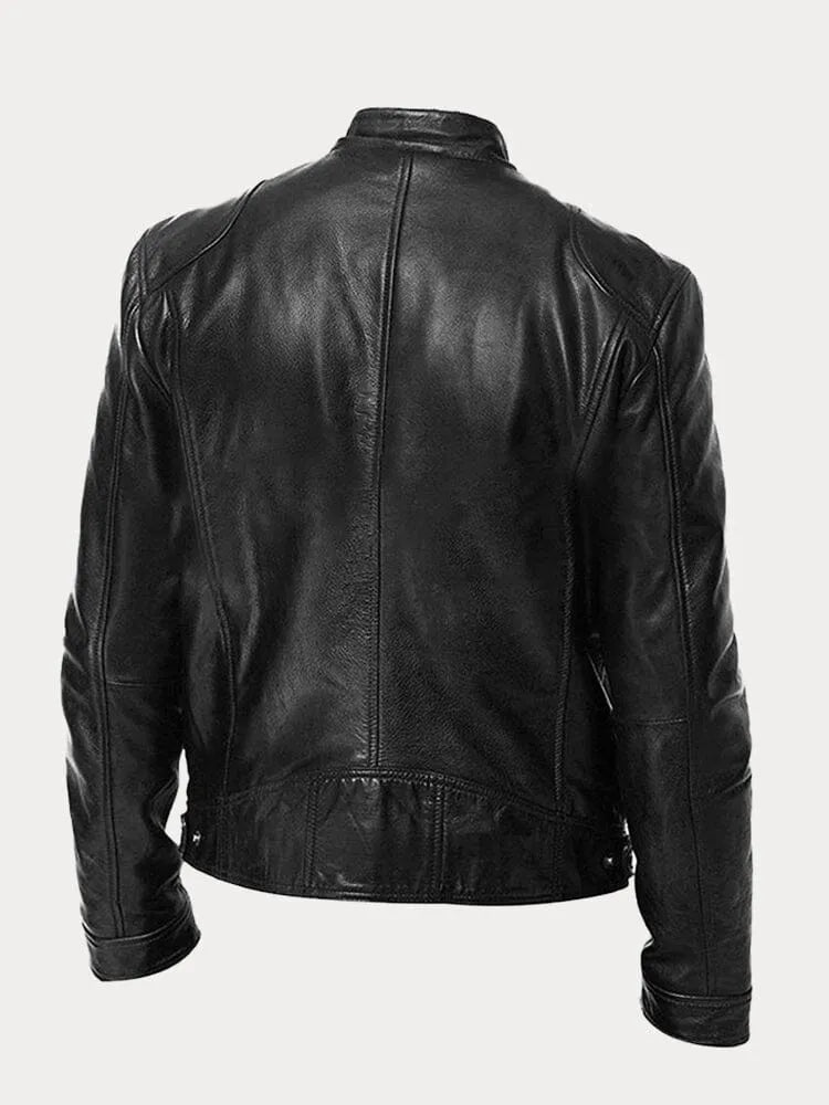 Casual Leather Jacket for Men | Stylish, Comfortable, Durable