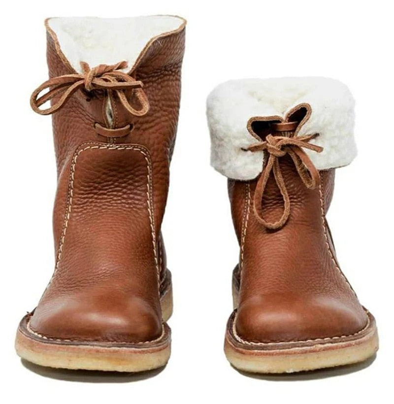 Women’s Waterproof Winter Boots – Insulated Warm Lined Snow Boots for Cold Weather