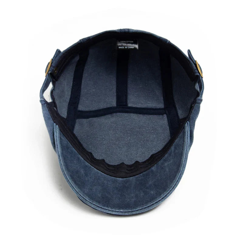 Vintage Buckle Cap – Classic Adjustable Retro-Style Hat