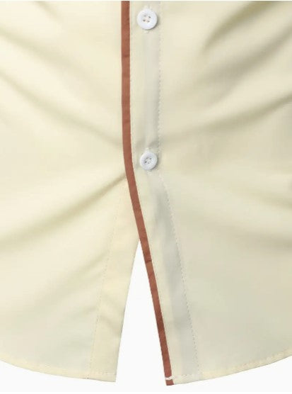 Men's breathable long sleeve casual shirt blouse