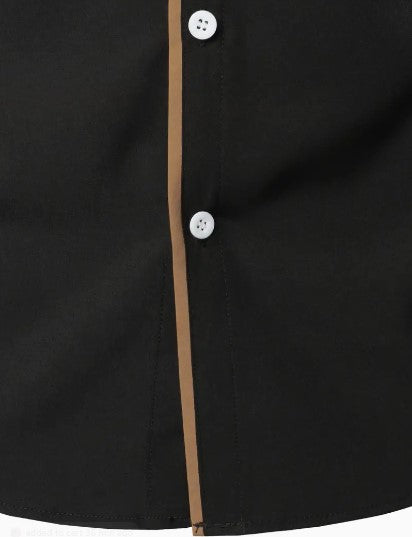 Men's breathable long sleeve casual shirt blouse