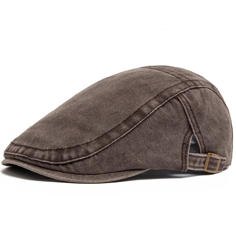 Vintage Buckle Cap – Classic Adjustable Retro-Style Hat