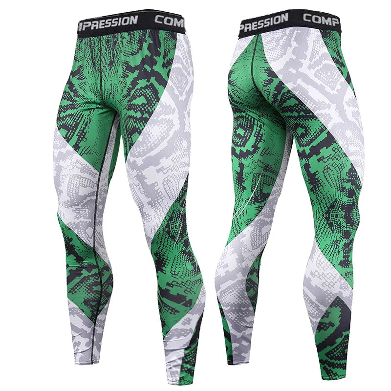 CoreFlex Men's Compression Training Leggings - Performance Sportswear