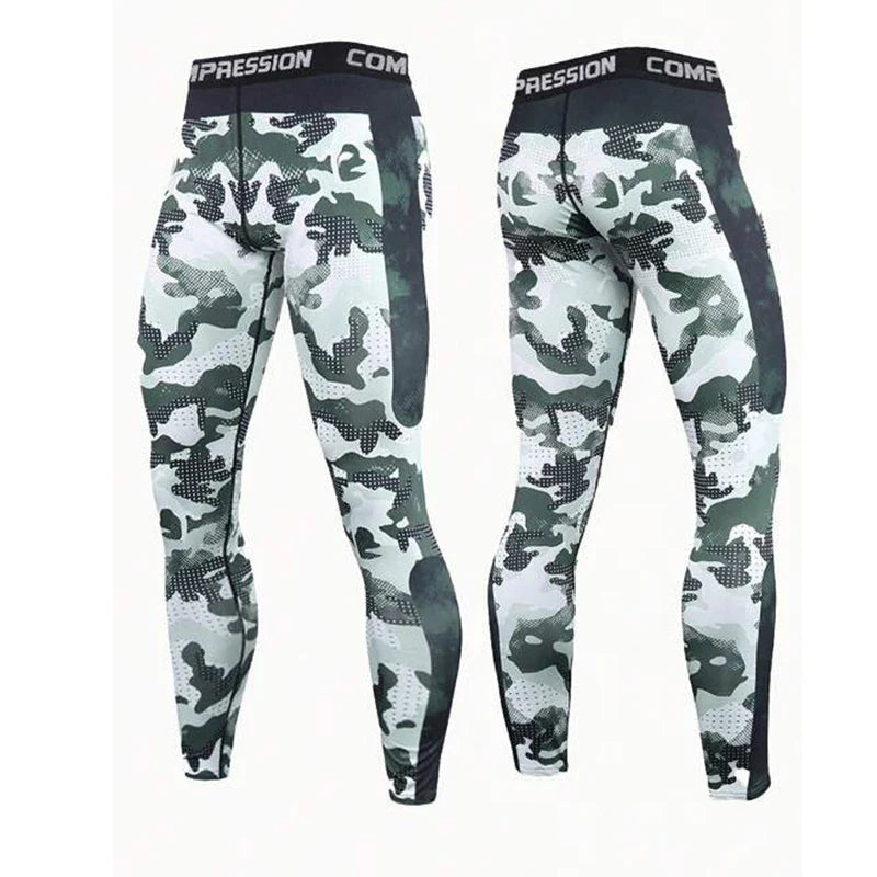 CoreFlex Men's Compression Training Leggings - Performance Sportswear