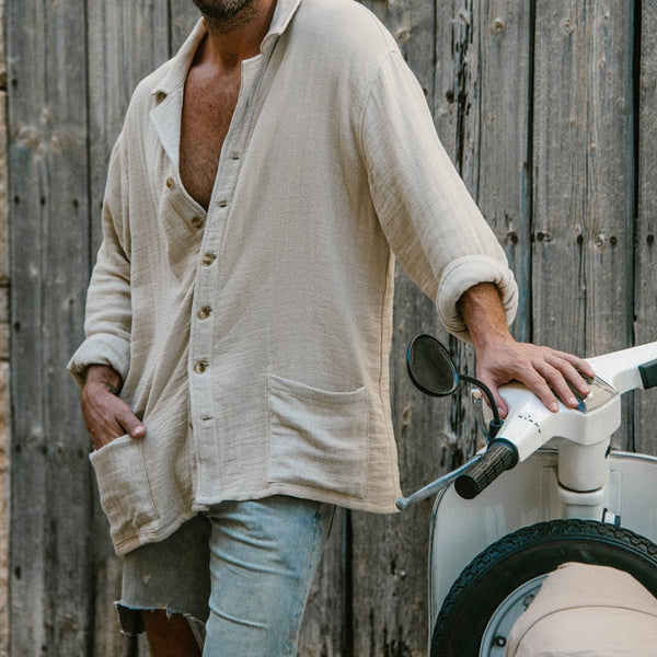 Spring Men Breeze Button Down Shirt