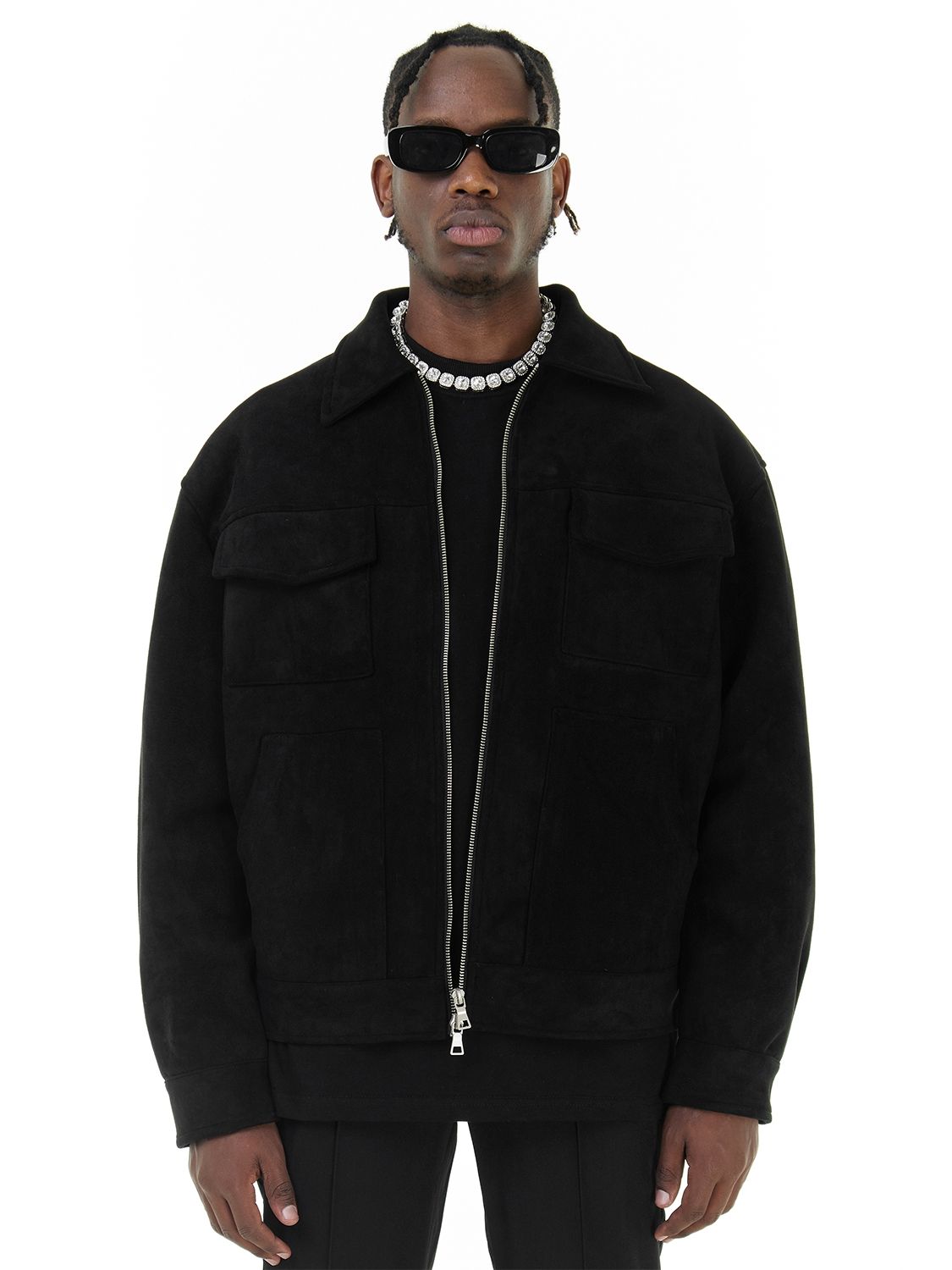 Lucas | Vintage Streetwear Suede Jacket – Casual Retro-Inspired Men’s Outerwear