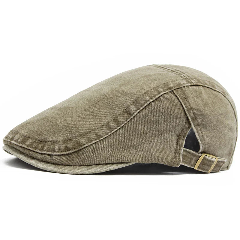 Vintage Buckle Cap – Classic Adjustable Retro-Style Hat