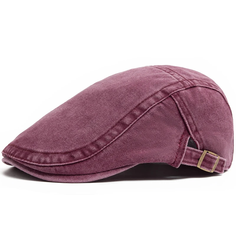 Vintage Buckle Cap – Classic Adjustable Retro-Style Hat