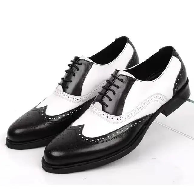 Classic Lace-Up Men’s Dress Shoes – Formal Business Leather Style