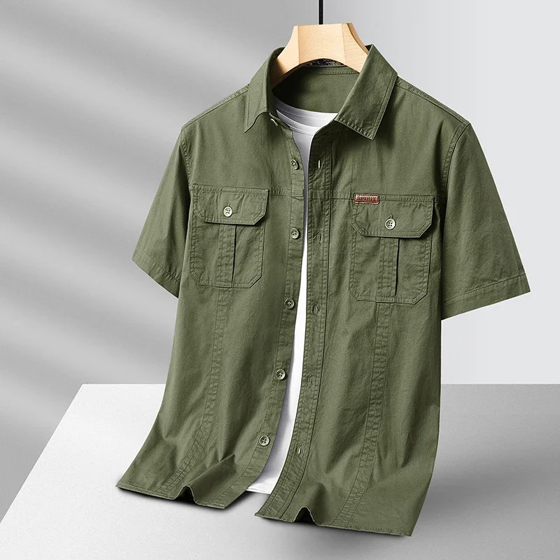 Nomad Short Sleeve Cotton Shirt