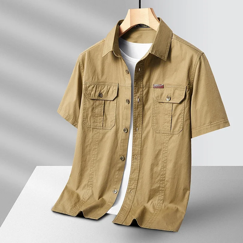 Nomad Short Sleeve Cotton Shirt
