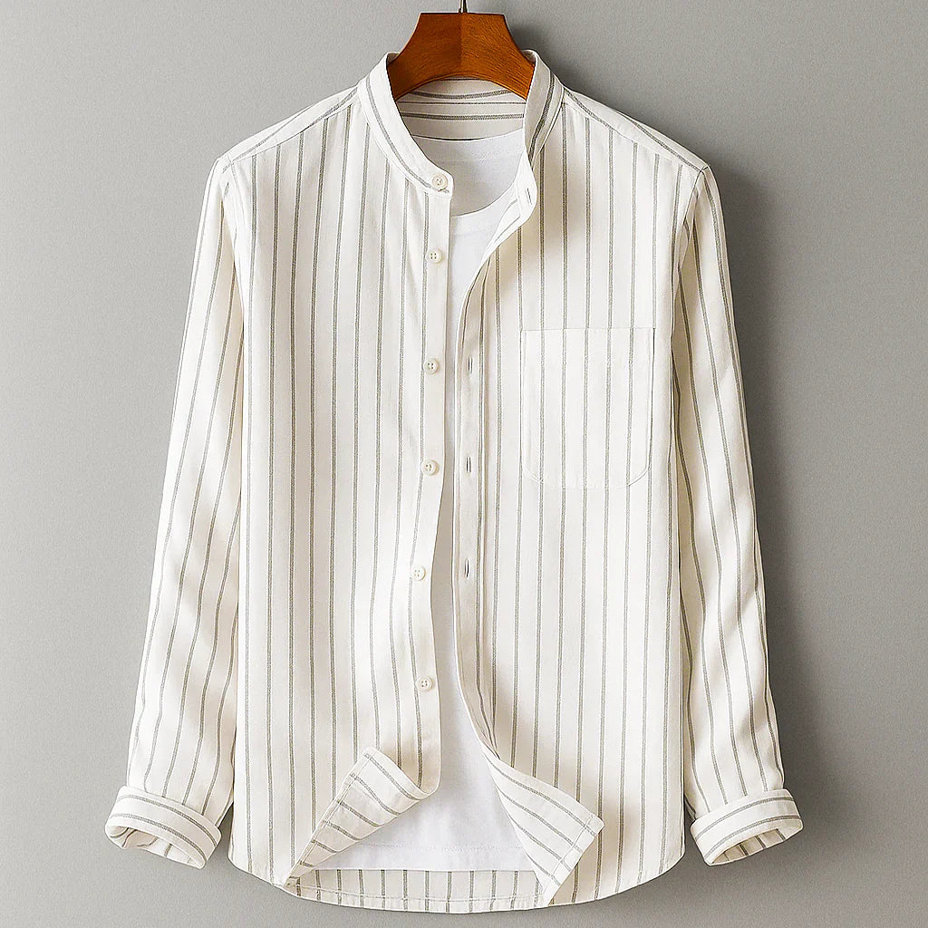 Alessandro Cotton-Linen Classic Shirt