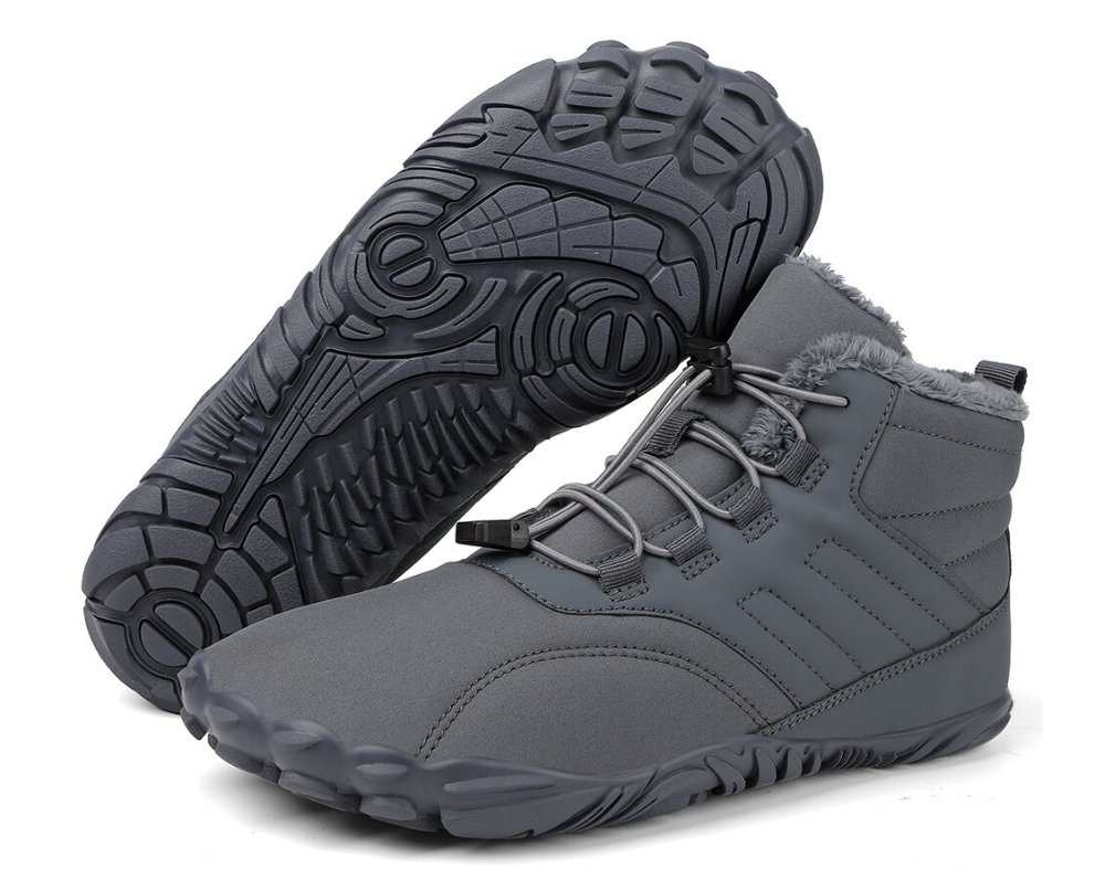 Unisex Winter Barefoot Shoes – Flexible Sole Warm Minimalist Sneakers