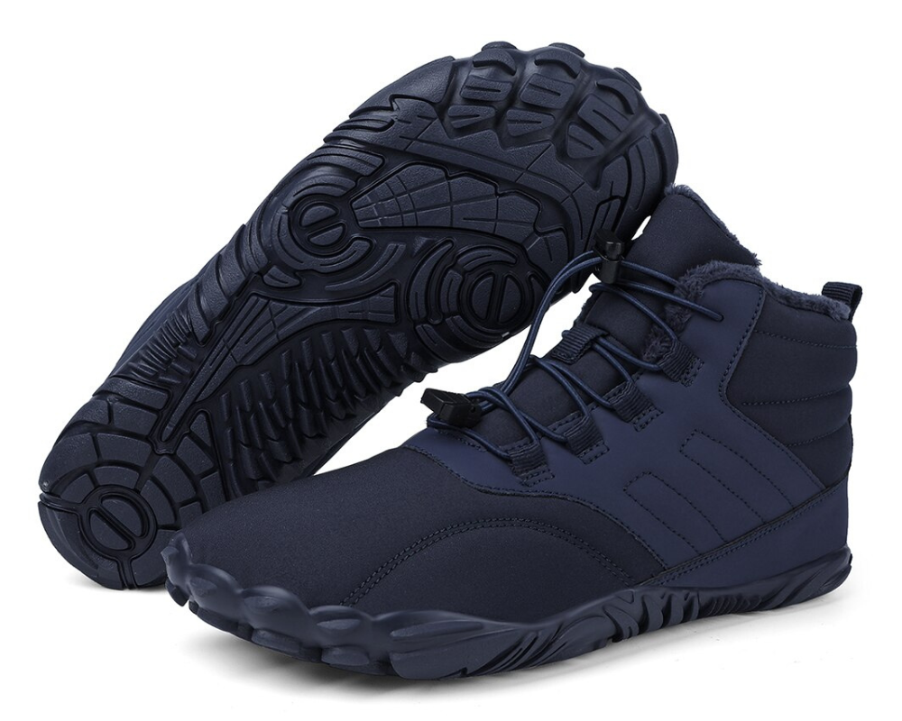 Unisex Winter Barefoot Shoes – Flexible Sole Warm Minimalist Sneakers