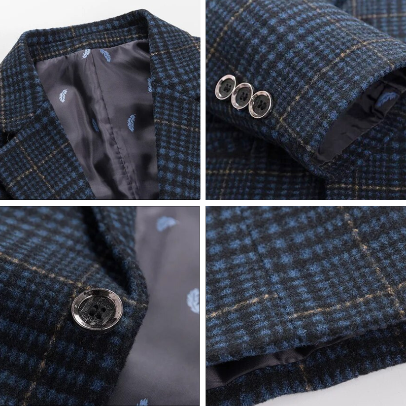 Kingswool Men’s Wool Blazer – Classic, Warm & Tailored Fit