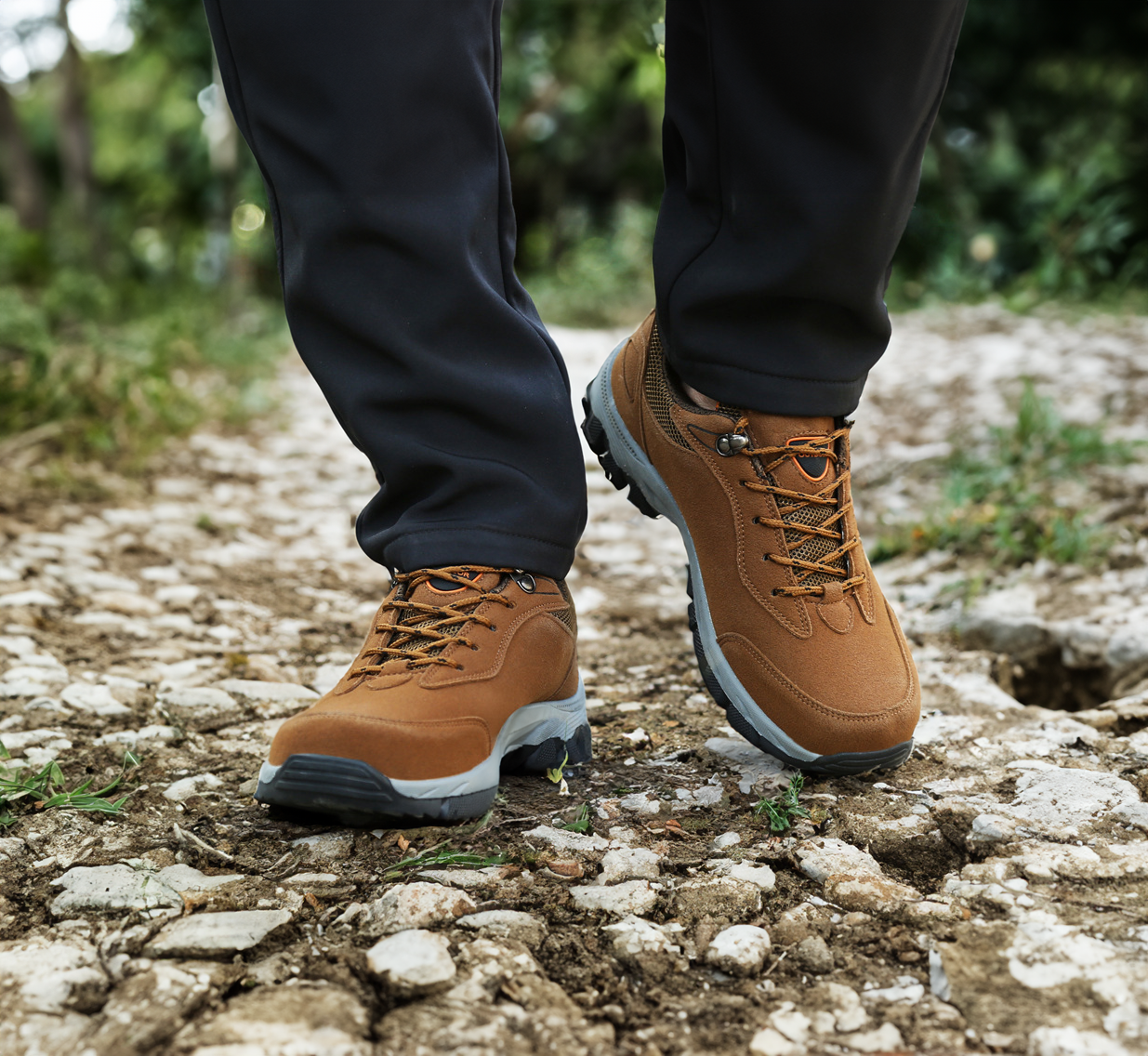 Orthopedic walking shoes for men - Frego